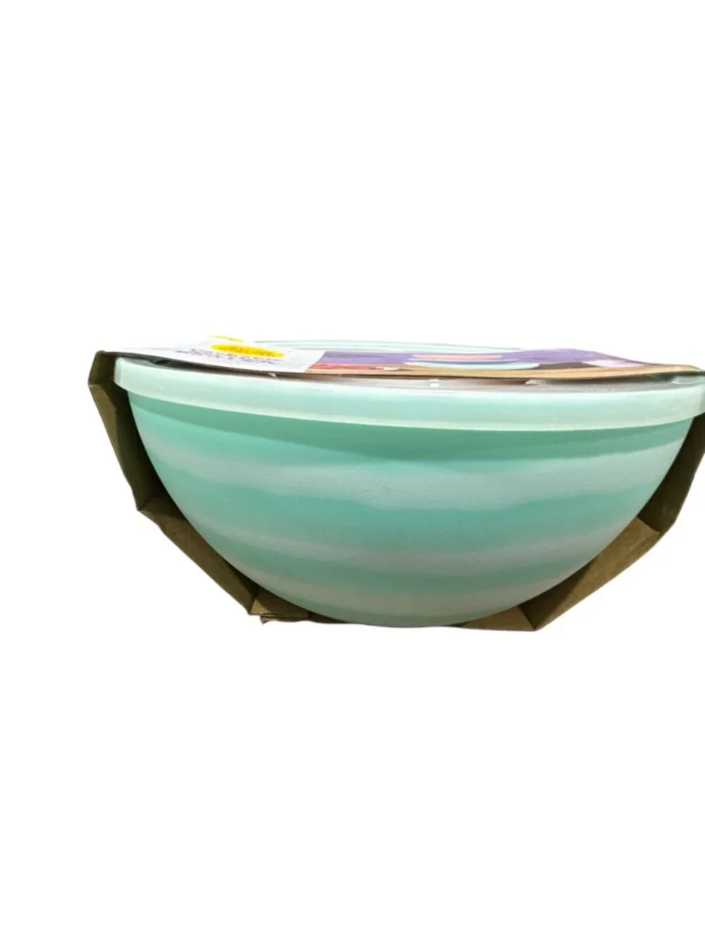 Sun Squad Packable Serving Bowl Set With Lids BPA-Free Dishwasher-Safe 3-Piece M